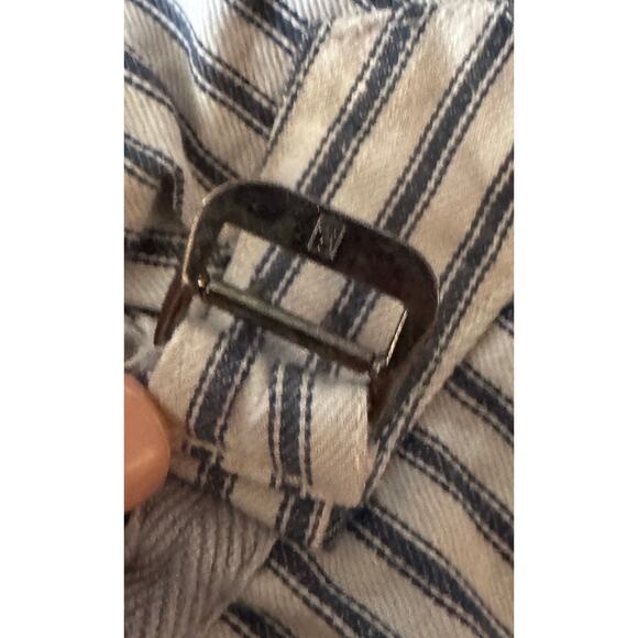 Vintage Ralph Lauren Cotton Reversable Vest | Double Prong Cinch-back | c. 1980s - Picture 9 of 16